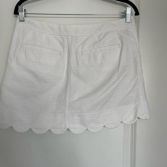 Lilly Pulitzer Colette Skort Resort White Sz 2 - Picture 2 of 3